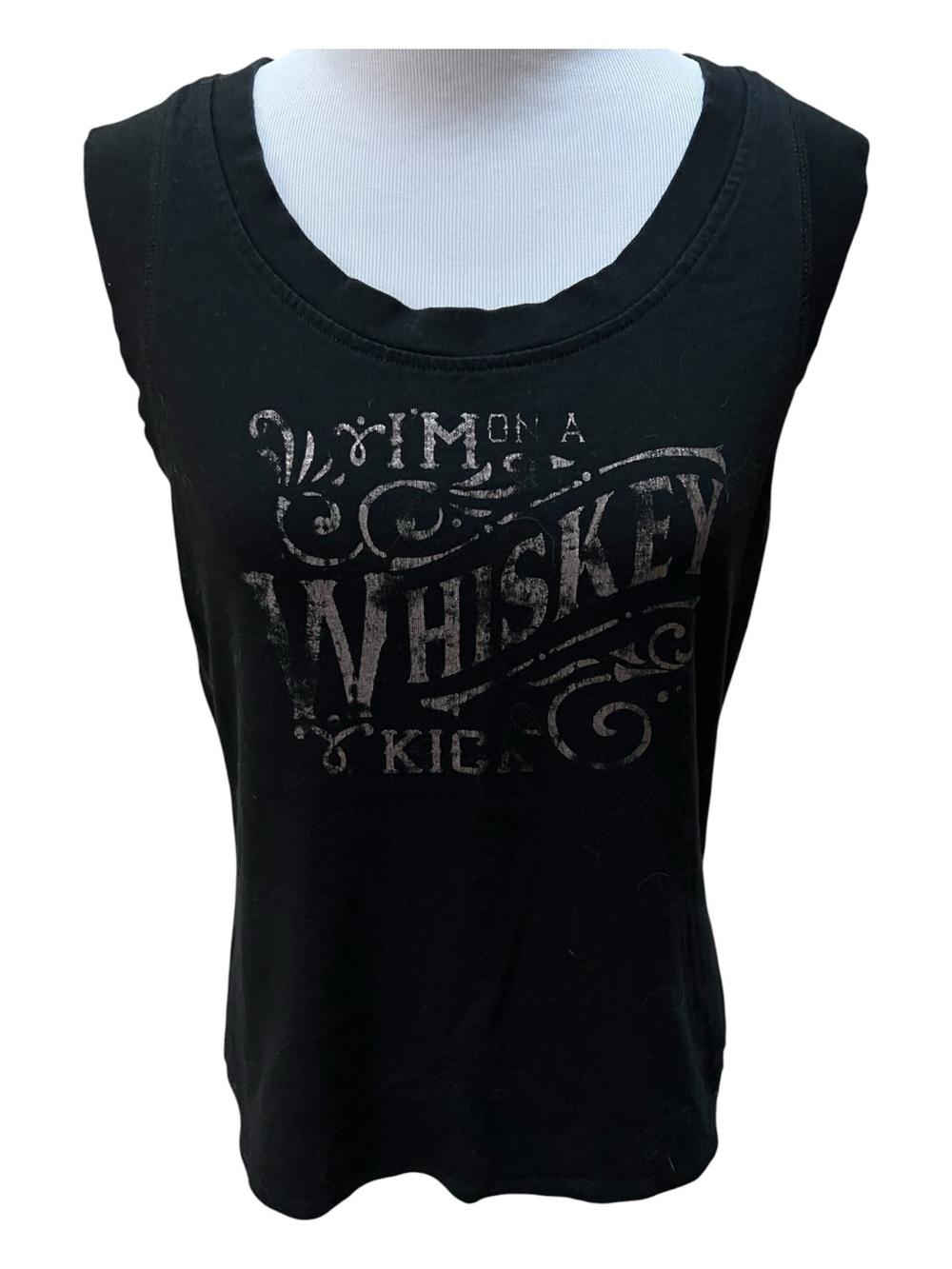 Idyllwind Black Graphic Whiskey Tank Top